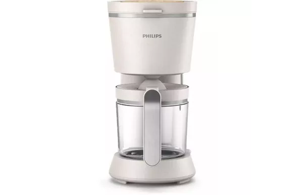 PHILIPS Cafetière filtre 10/15 tasses blanche - Eco Conscious - HD5120.00 PHILIPS Cafetière filtre 10/15 tasses blanche - Eco Conscious - HD5120.00