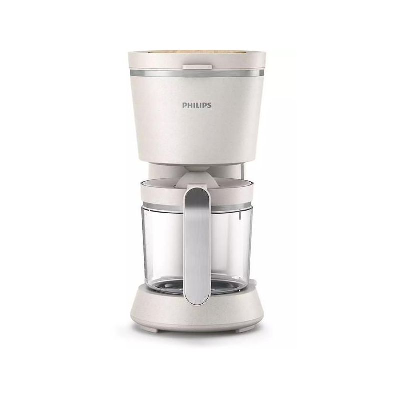 PHILIPS Cafetière filtre 10/15 tasses blanche - Eco Conscious HD5120.00