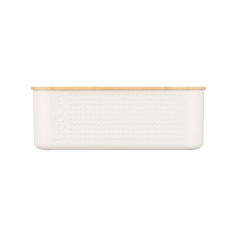 bodum bistro boite a pain pm blanc creme 19 cm x 2 11740-913