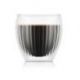 BODUM PAVINA DOUBLE PAROI STRIES 20CL SET 2 VERRES 12248-10