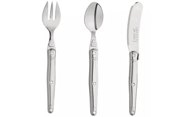 JEAN DUBOST SET 3 PIECES ENFANT LAGUIOLE INOX FR L0032344L06311