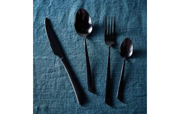 JEAN DUBOST DELTA BLACK MENAGERE 16 PIÈCES ND010890X69011