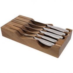 JEAN DUBOST STORAGE 5 COUTEAUX CUISINE + PLANCHE R BS288520X00232