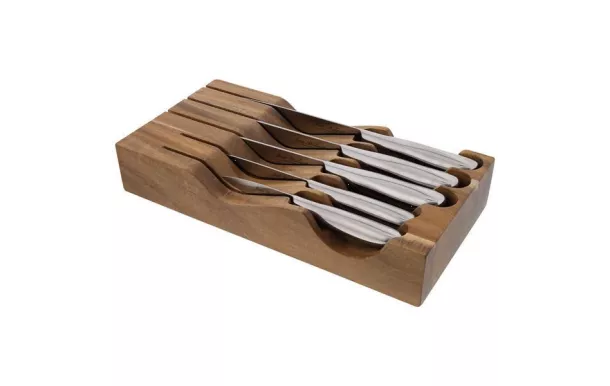 JEAN DUBOST STORAGE 5 COUTEAUX CUISINE + PLANCHE R BS288520X00232