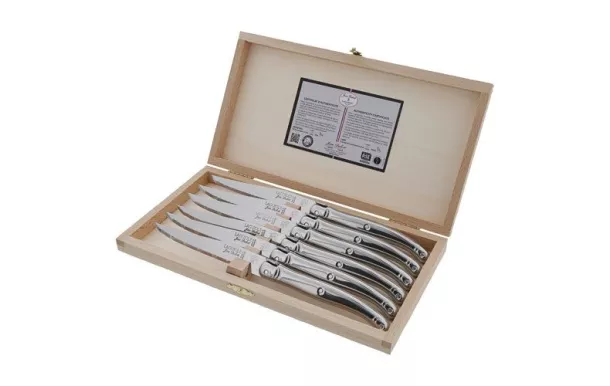 JEAN DUBOST ELYSEE coffret bois 6 couteaux steack  L0060014L06344