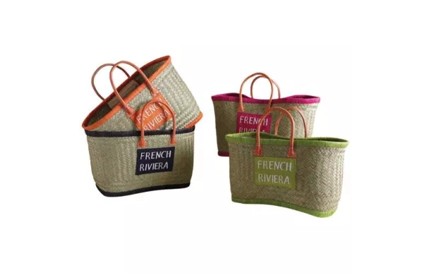 AUBRY GASPARD SAC JONC FRENCH RIVIERA 50X23X27 SMA3770