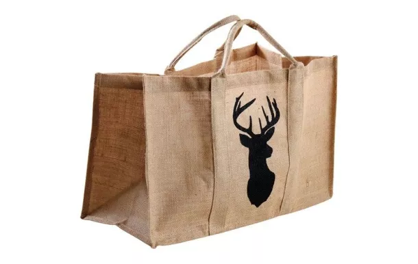 AUBRY GASPARD SAC BUCHES JUTE NAT CERF SBU1190