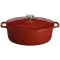 CHASSEUR Cocotte en fonte ovale 33 cm Érable - Sublime