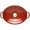 CHASSEUR Cocotte en fonte ovale 33 cm Érable - Sublime