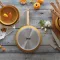 OGOLIVING ECTOR POELE 20CM JAUNE MANCHE BOIS 7930273