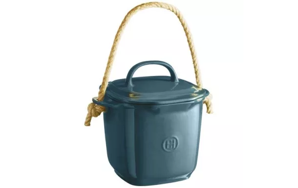 EMILE HENRY SEAU A COMPOST FEUX DOUX 4L 25X20.5X24 EH978638