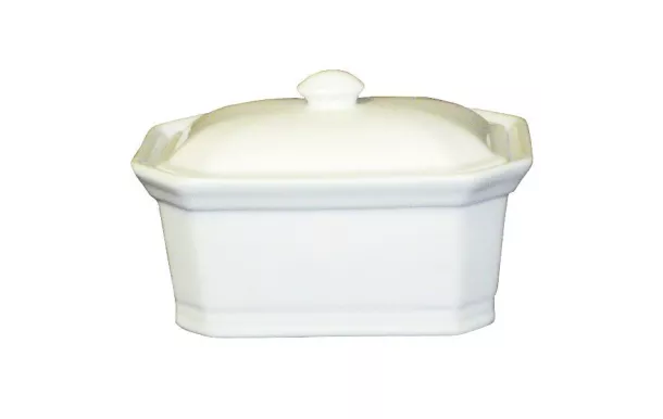GIRARD BLANC TERRINE RECT. A/COUV 600GR 5236