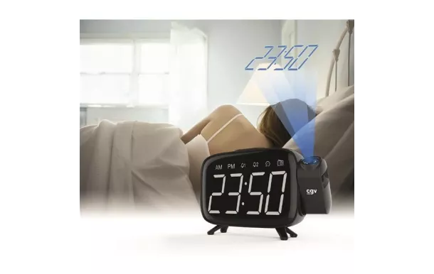 CGV Radio-réveil double alarme - CR-P10