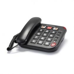 SCHNEIDER Téléphone résidentiel sans répondeur SCHNEIDER - GMSC524FBLK GMSC524FBLK