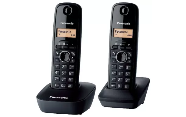 PANASONIC Téléphone résidentiel sans répondeur - KXTG1612FRH