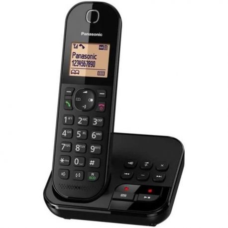 PANASONIC Téléphone résidentiel avec répondeur - KXTGC420FRB