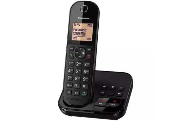PANASONIC Téléphone résidentiel avec répondeur - KXTGC420FRB