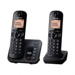 PANASONIC Téléphone résidentiel avec répondeur - KXTGC222FRB