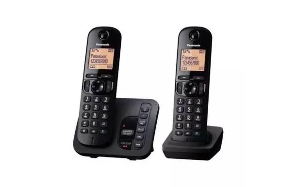 PANASONIC Téléphone résidentiel avec répondeur - KXTGC222FRB