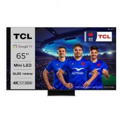 TCL Téléviseur QLED MINI LED 164 cm UHD 4K - 65C849