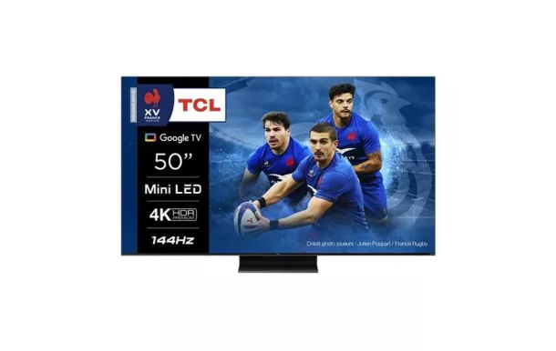 TCL Téléviseur Led 50 pouces UHD 4K -  50C809