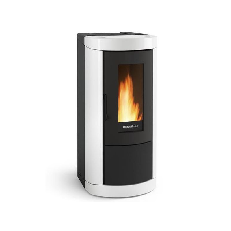 NORDICA EXTRAFLAME Poêle à granulés électronique 8 KW - MIETTAEVOBLANC