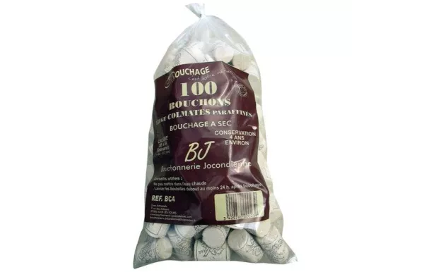 BOUCHONNERIE JOCONDI BOUCHON CYLIN.38X24COLMAT.SAC BC4