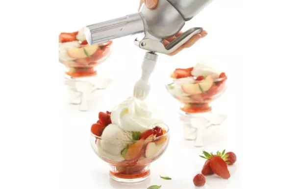 MASTRAD Siphon mousses chaudes et froides - 0.5L - F49314