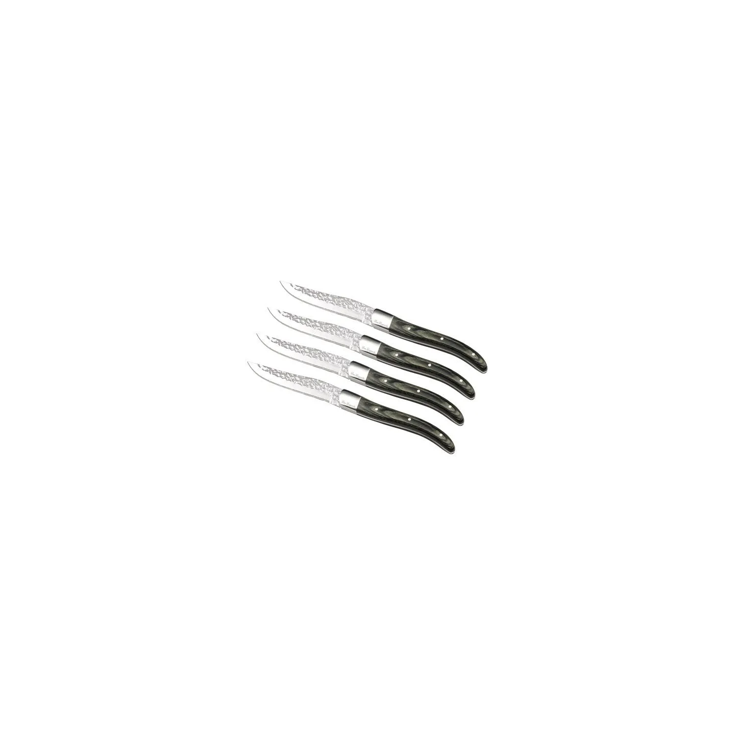 Amefa C BOIS PALETTE 4 COUTEAUX STEAK VOLCAN 2520BGWLL1BR4