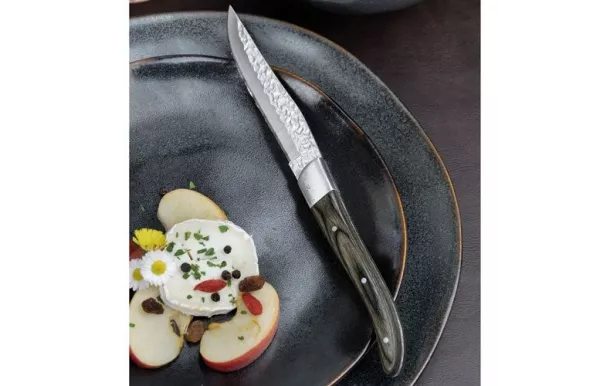 AMEFA COFFRET BOIS PALETTE 4 COUTEAUX STEAK VOLCAN 2520BGWLL1BR4