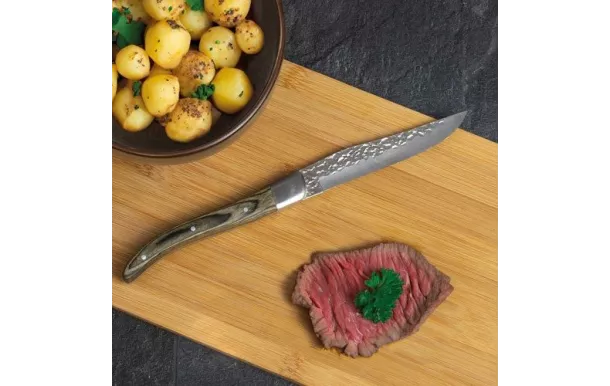 AMEFA COFFRET BOIS PALETTE 4 COUTEAUX STEAK VOLCAN 2520BGWLL1BR4