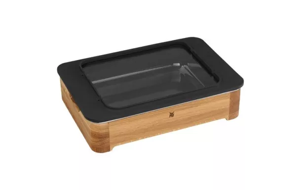 WMF FUSIONTEC Plat de service M + Support bois 0502305291