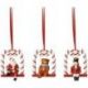 VILLEROY ET BOCH NOSTALGIC ORNAMENTS.*SET 3 BALANC 14-8331-6691