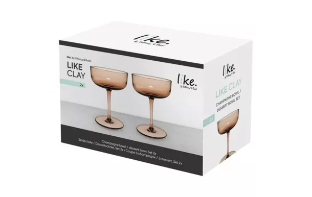 VILLEROY ET BOCH LIKE VAP CHAMPAGNEARGILE SET 2PCE 19-5179-8210