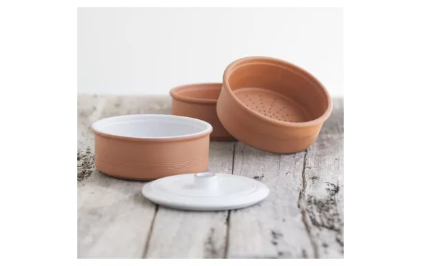 POINT VIRGULE GERMOIR A ETAGES TERRE CUITE 21x17 C PV-KIT-0710