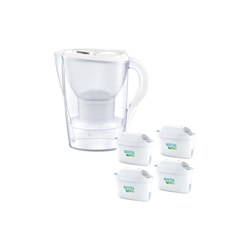 BRITA LOT DE 4 CARTOUCHES MAXTRA PRO+ CARAFE MAREL 1051514