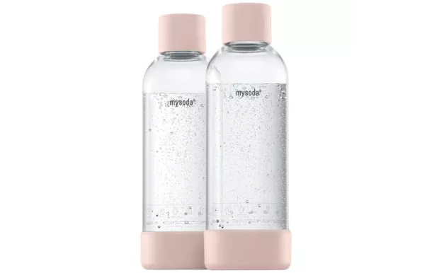MYSODA BOUTEILLE (2) 1L PET ET BIOCOMPOSITE ROSE EU-2PB10-LP