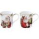 EASY LIFE SANTA IS COMING COFFRET 2 MUGS 35CL 283SANC