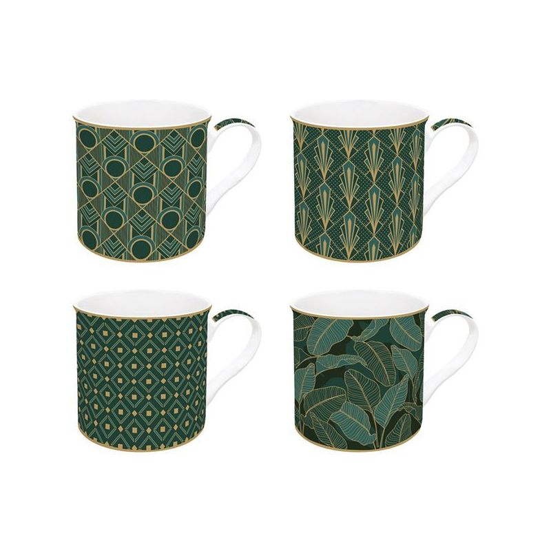 easy life charleston coffret 4 mugs 30cl 179cton