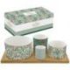 EASY LIFE FLORAL FANTASY SET APERITIF 4 COUPELLES  1468FASY