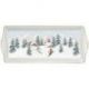 EASY LIFE COFFRET PLAT A CAKE 35X15CM EN PORCELAIN 1109CHAL