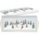 EASY LIFE COFFRET PLAT A CAKE 35X15CM EN PORCELAIN 1109CHAL