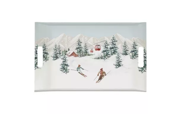 EASY LIFE PLATEAU 31X47CM EN MELAMINE CHALET PA02CHAL