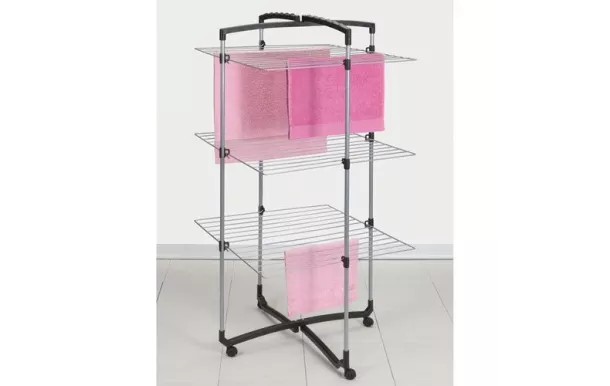 METALTEX Séchoir tour 3 niv. FARO PLUS 28m SILVER  40577339080