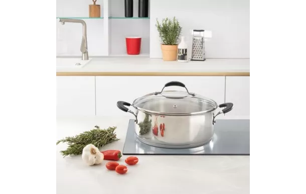 LAGOSTINA TEMPRA INOX SAUTEUSE 26CM+CV 012896032426