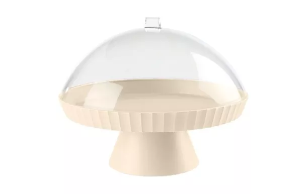 BLIM PLUS AGORA SUPPORT A GATEAU CREME AVEC COUVER AZ001-000001-336