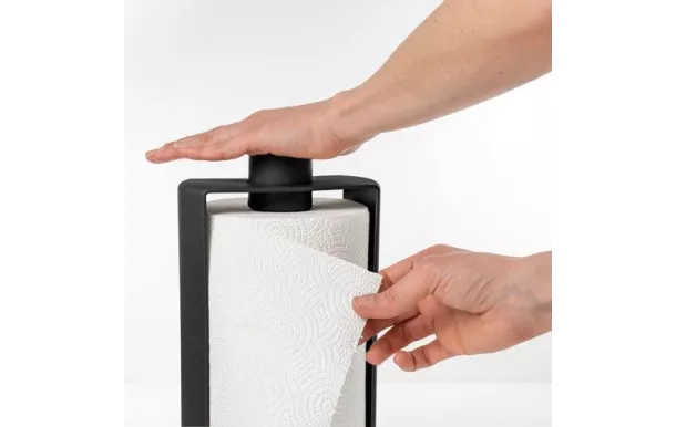 BLIM PLUS PORTE ROULEAU ESSUIE TOUT NOIR PR003-000001-010