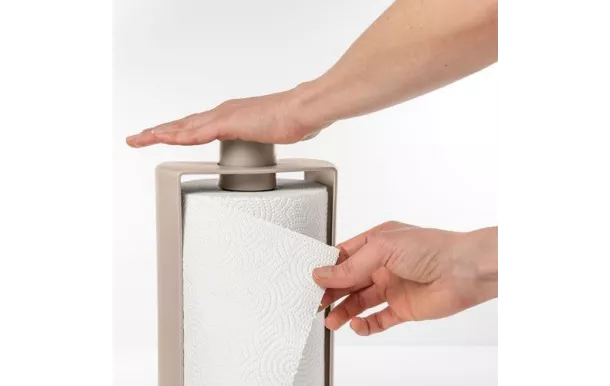 BLIM PLUS PORTE ROULEAU ESSUIE TOUT GRIS PR003-000001-319