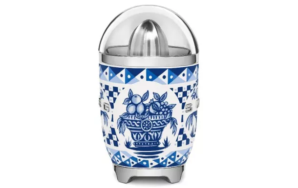 SMEG PRESSE AGRUMES ANNEES 50 ALU CONE ACIER INOX  CFJ01DGBEU