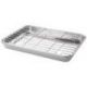 LACOR PLAT A FOUR AVEC GRILLE 26,5X20,5X2,5CM 15566